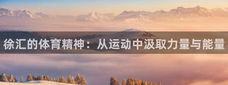 oety欧亿体育官网下载招商电话是多少号码:徐汇的体育精神: